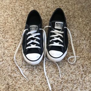 Black All Star Converse. Size 7